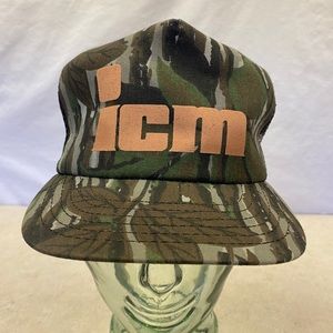 Vntg ICM Adjustable Hat Cap